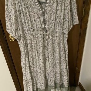 Lot of 2 Wonderly dresses size 4x worn once each.
